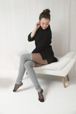 Mondor Cable Knit 23" Merino Wool Legwarmers - 3 Colors