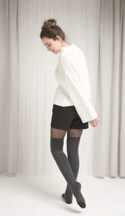 Mondor Solid Knit 23" Merino Wool Legwarmers - 5 Colors