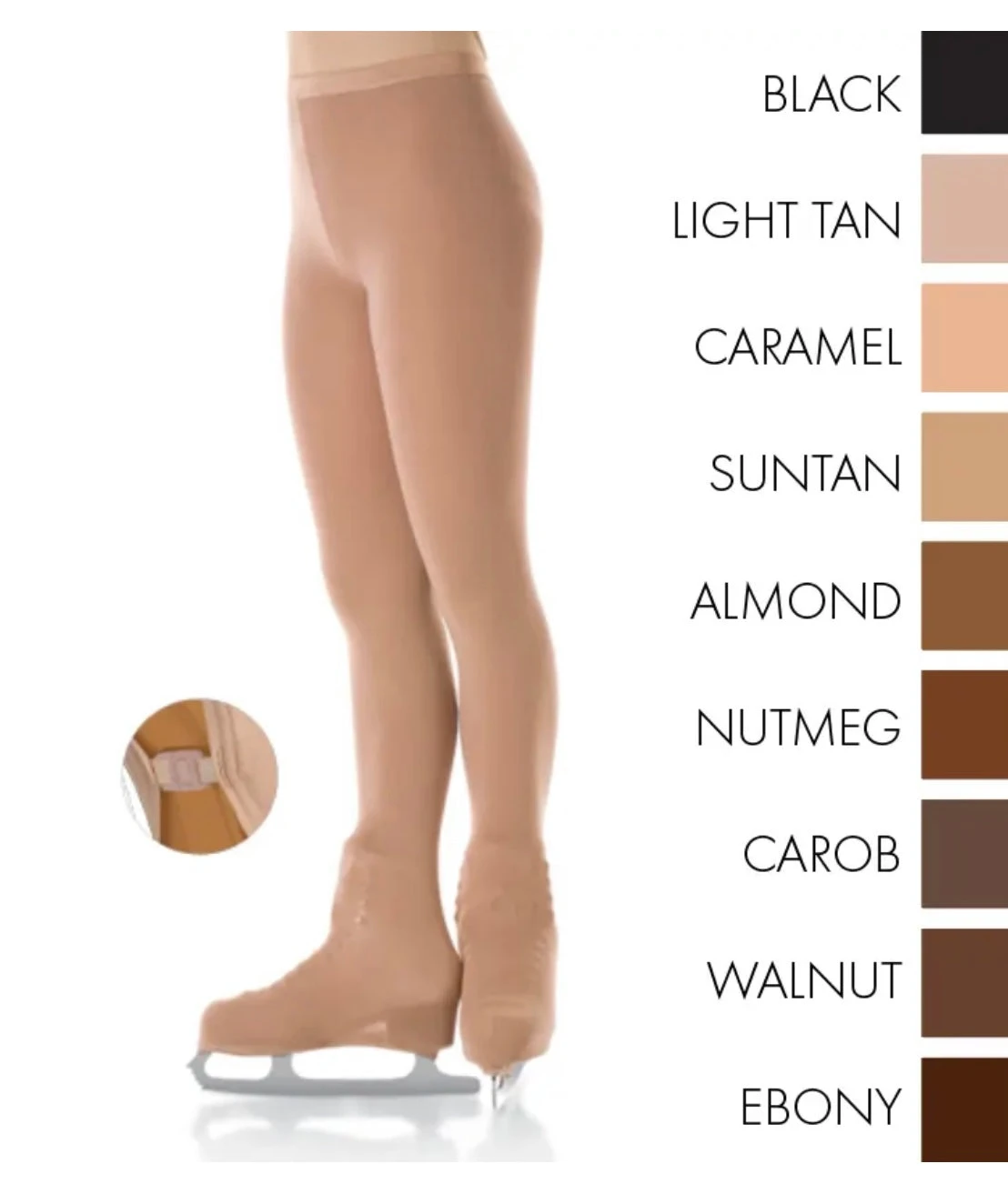 Mondor Closeout Over The Boot Performance 80 Denier Skating Tights 3 Mondor Closeout Over The Boot Performance 80 Denier Skating Tights